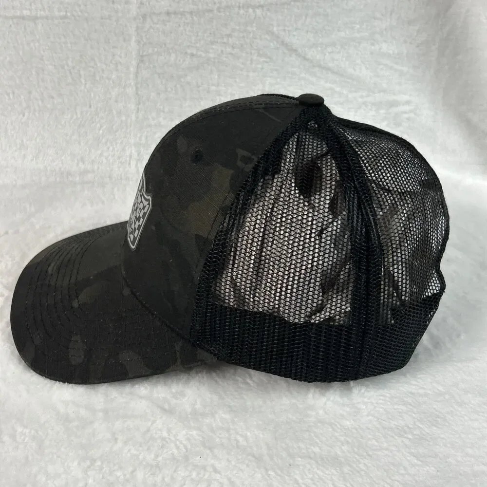 White City Glass Racing Camouflage Mens Hat Adjustable Baseball Wisconsin